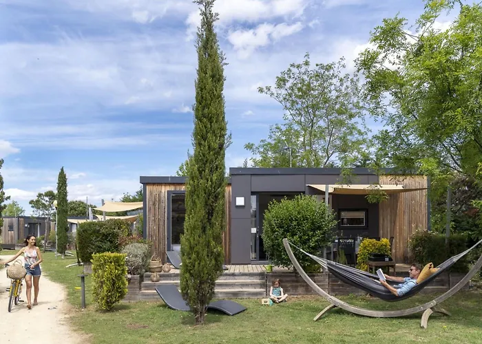 Campingplatz Garden 3p 1bdrms Airconprem Portiragnes